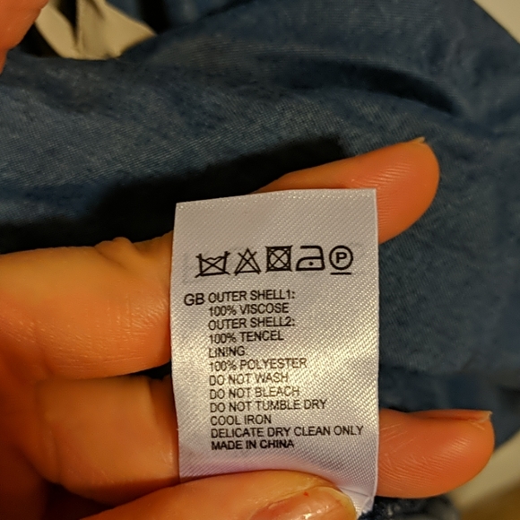 1971 Reiss Valetta Cowl Neck Drawstring Dress - Picture 5 of 5